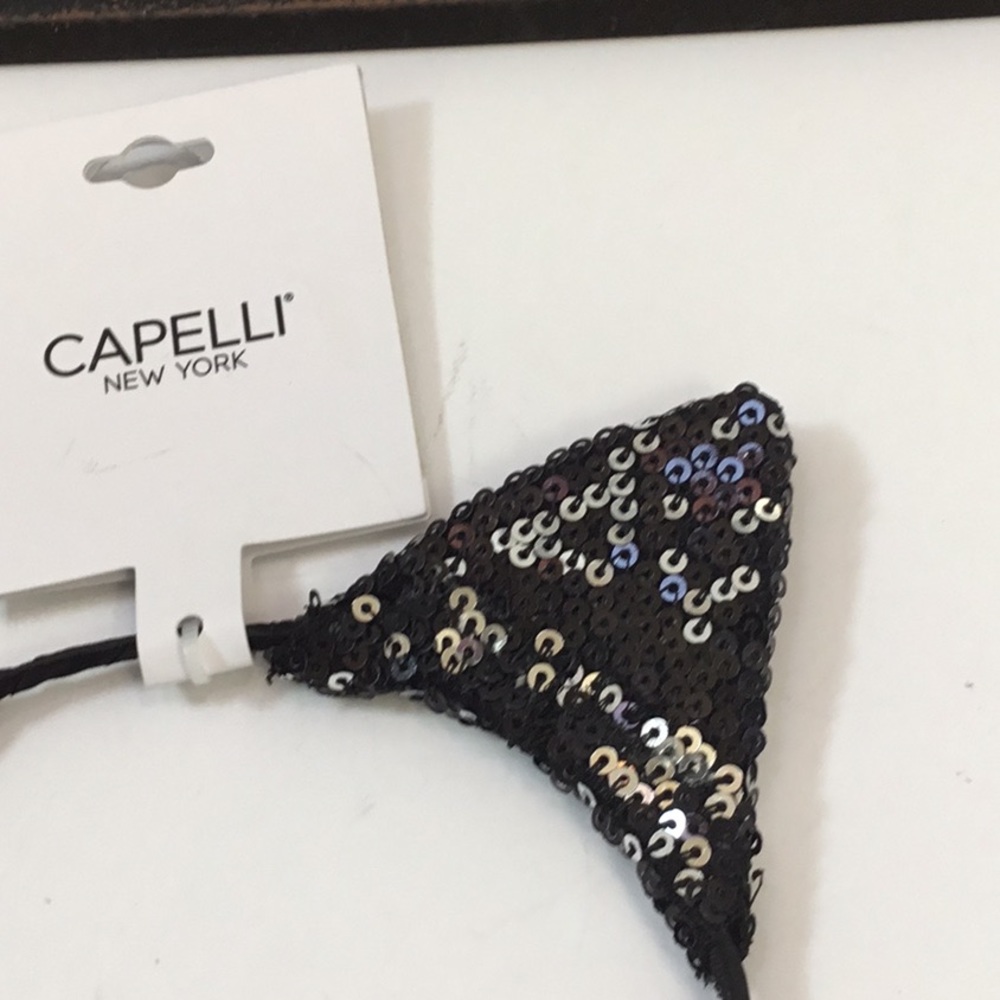 CAPELLI Of New York Sequin Cat Ears Headband😻 - Picture 8 of 8